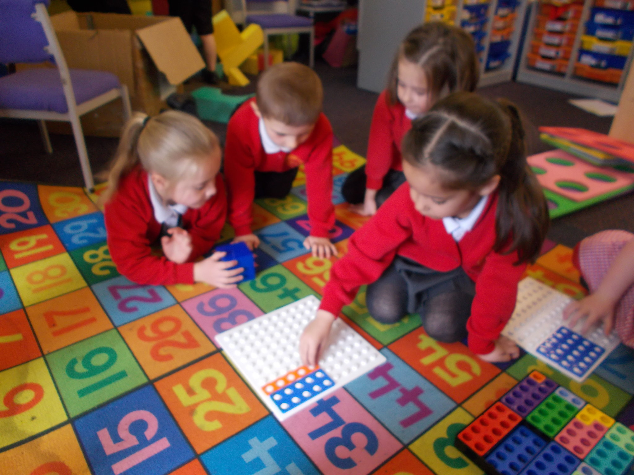 Image of Year 1 tens and ones work!